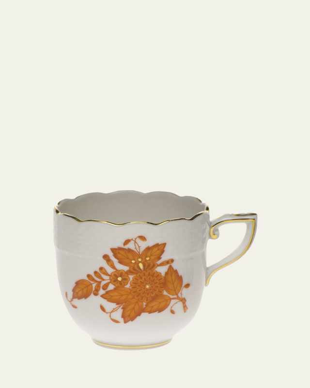 Chinese Bouquet Rust After Dinner Cup